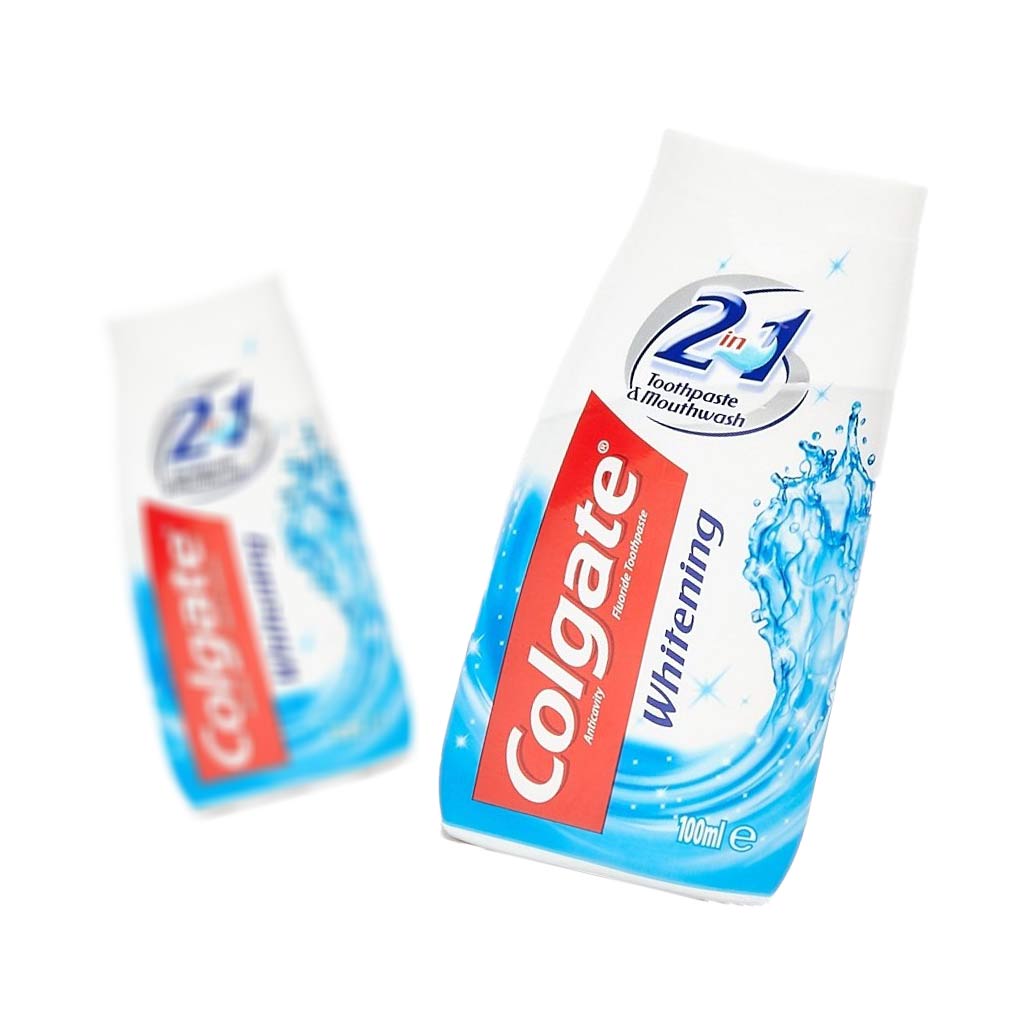 خمیردندان سفیدکننده 2 در 1 کلگیت Colgate Whitening حجم 100 میلی لیتر